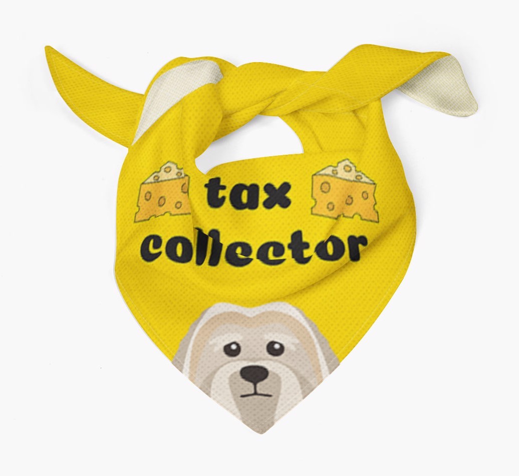 Tax Collector: Personalised {breedFullName} Bandana