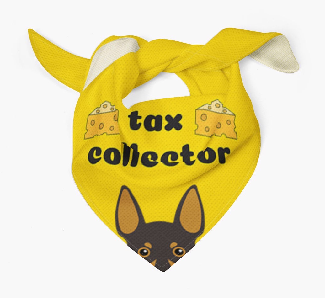 Tax Collector: Personalised {breedFullName} Bandana