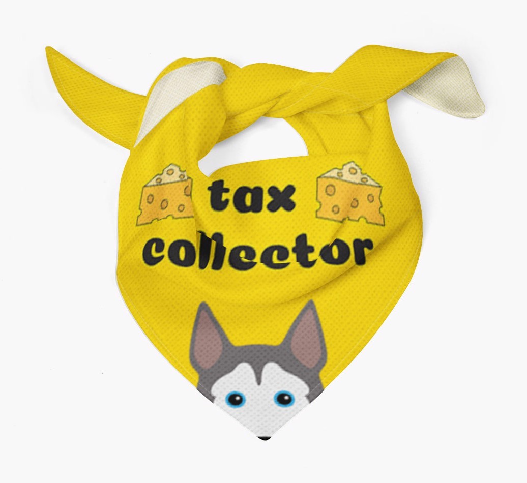 Tax Collector: Personalised {breedFullName} Bandana