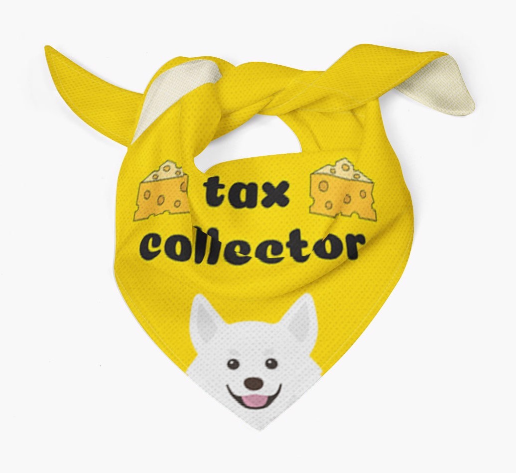 Tax Collector: Personalised {breedFullName} Bandana