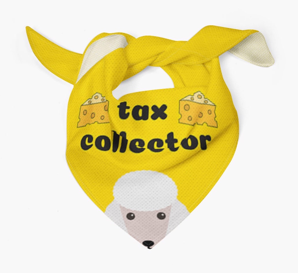 Tax Collector: Personalised {breedFullName} Bandana
