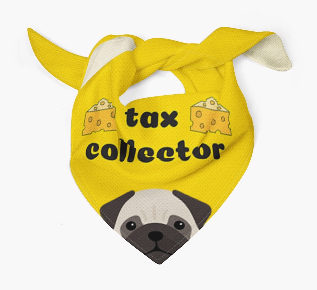 Tax Collector: Personalised {breedFullName} Bandana