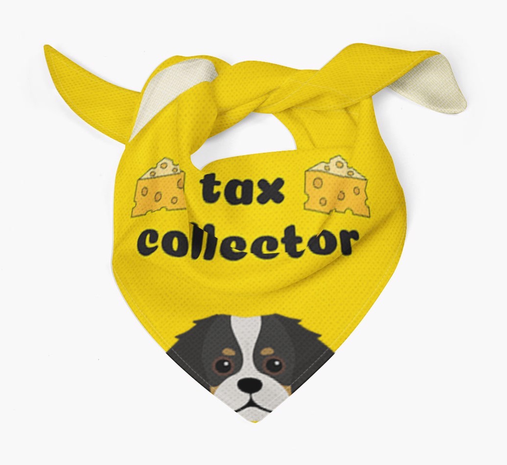 Tax Collector: Personalised {breedFullName} Bandana