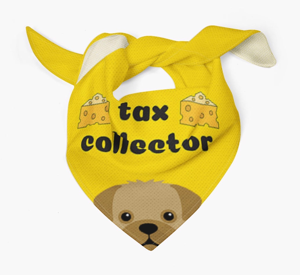 Tax Collector: Personalised {breedFullName} Bandana