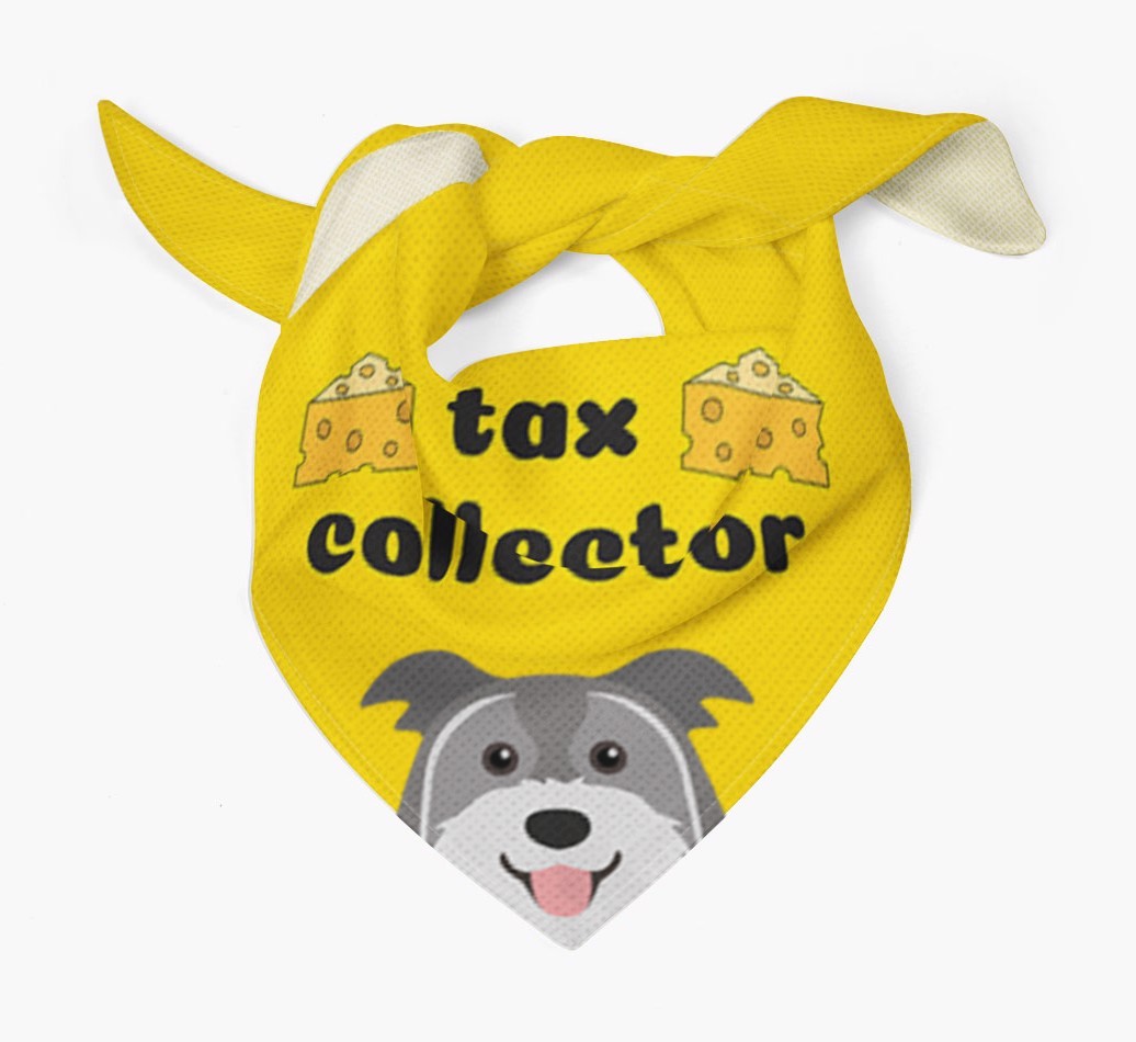 Tax Collector: Personalised {breedFullName} Bandana
