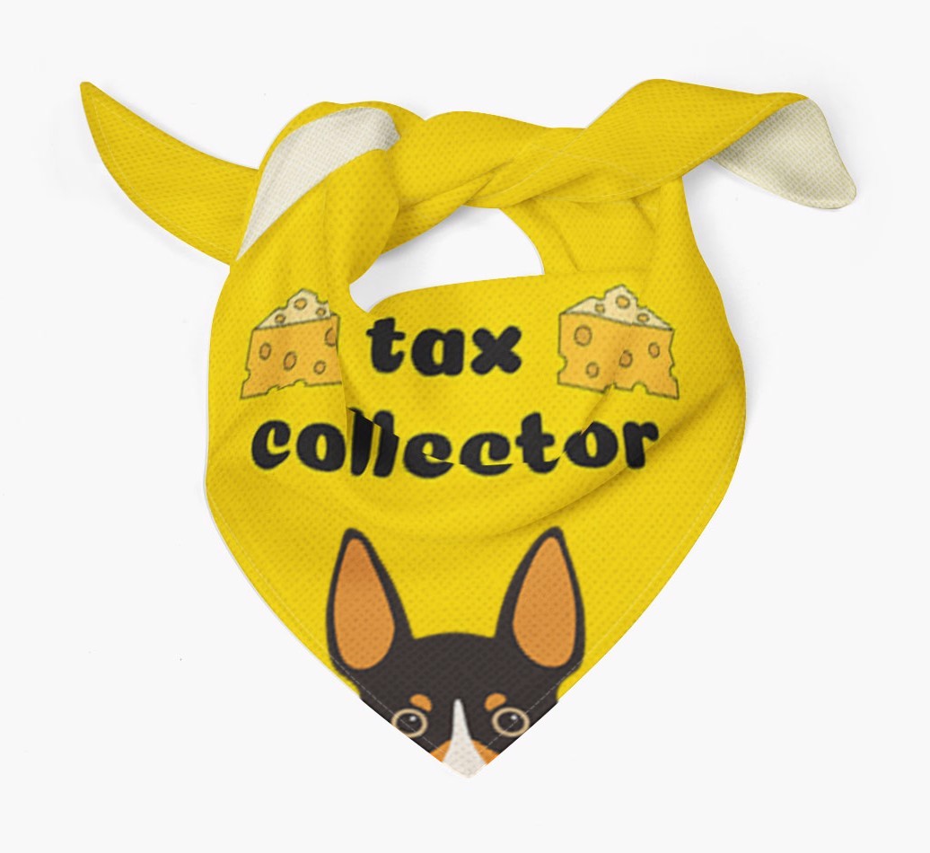 Tax Collector: Personalised {breedFullName} Bandana