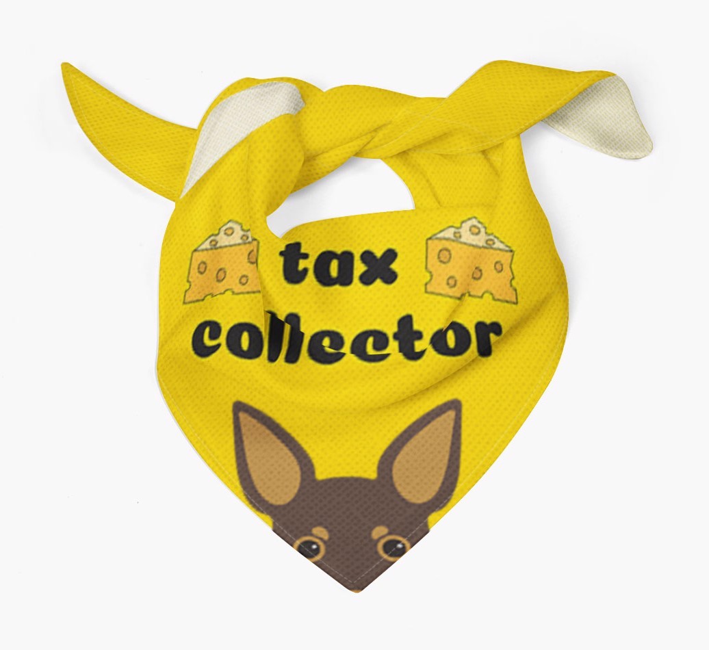 Tax Collector: Personalised {breedFullName} Bandana