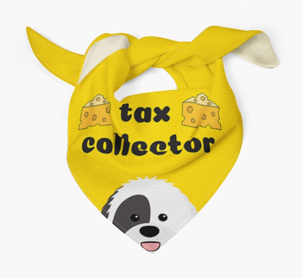 Tax Collector: Personalised {breedFullName} Bandana