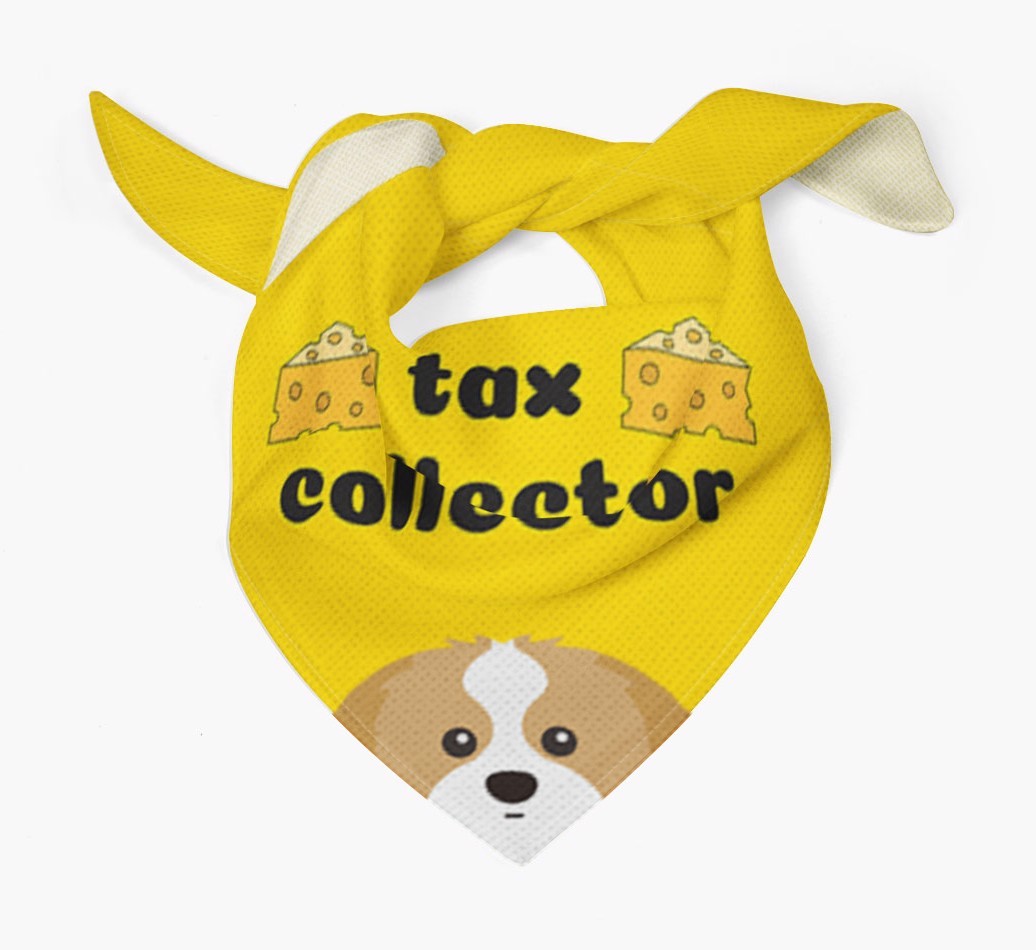 Tax Collector: Personalised {breedFullName} Bandana