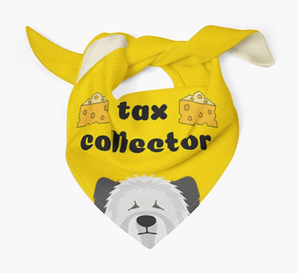 Tax Collector: Personalised {breedFullName} Bandana