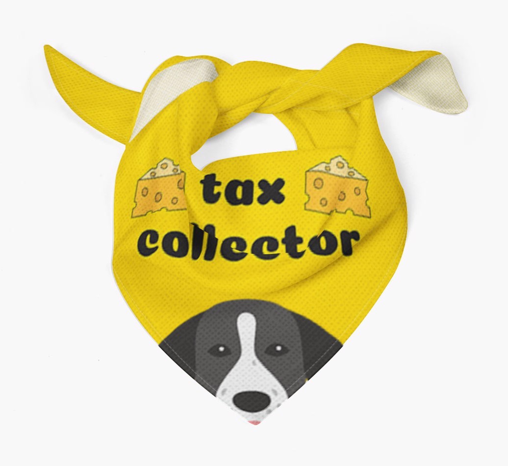 Tax Collector: Personalised {breedFullName} Bandana