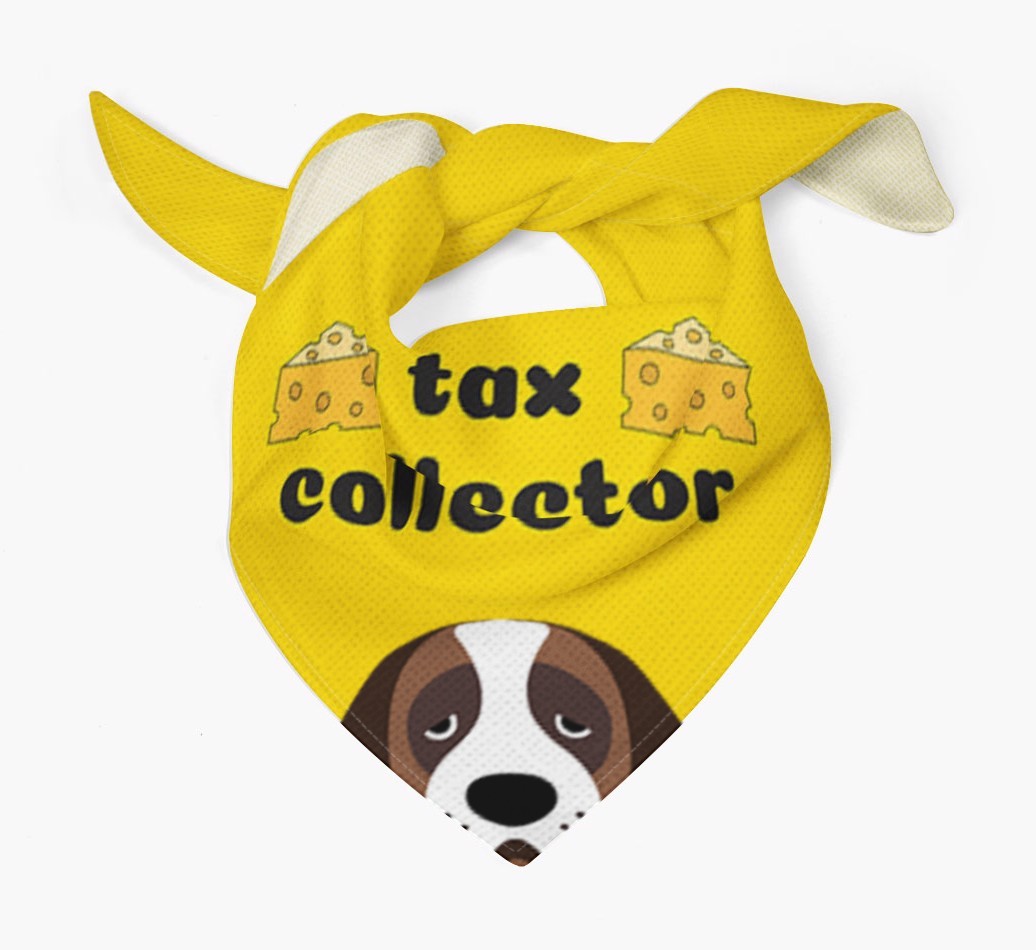Tax Collector: Personalised {breedFullName} Bandana