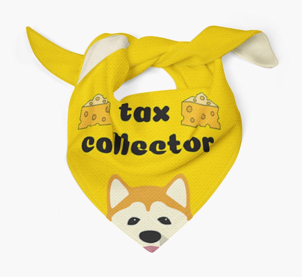 Tax Collector: Personalized {breedFullName} Bandana