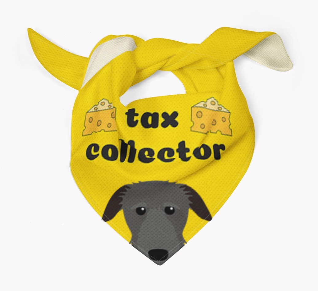 Tax Collector: Personalized {breedFullName} Bandana