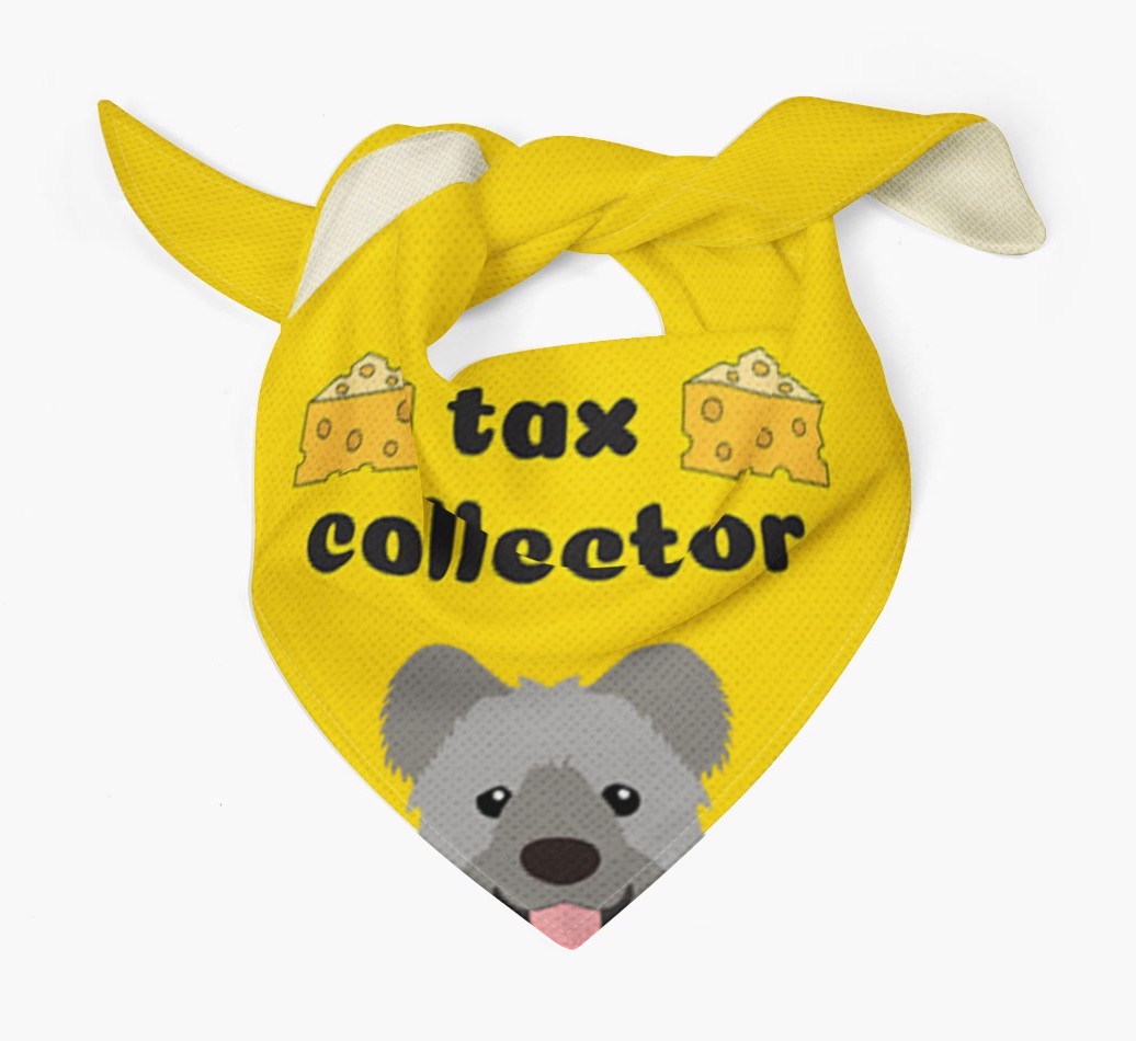 Tax Collector: Personalized {breedFullName} Bandana