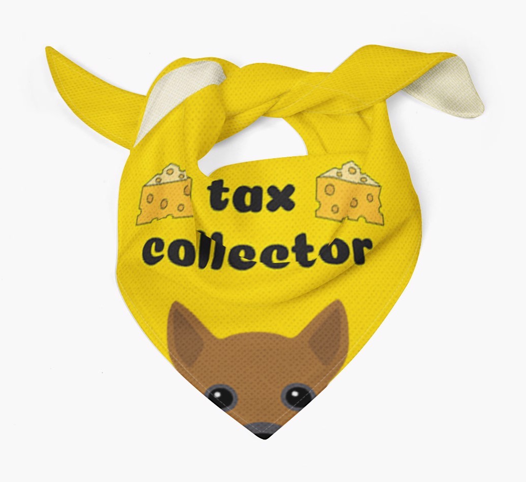 Tax Collector: Personalized {breedFullName} Bandana