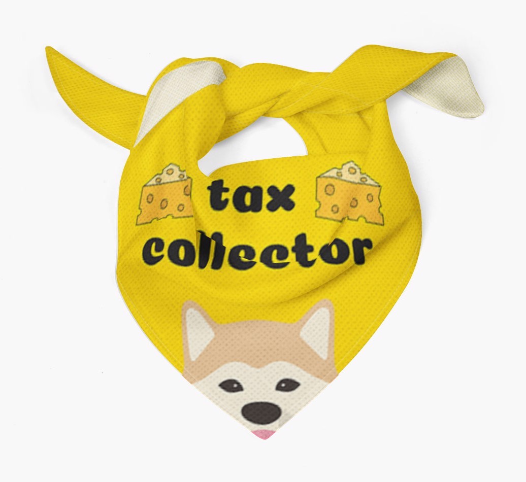 Tax Collector: Personalized {breedFullName} Bandana