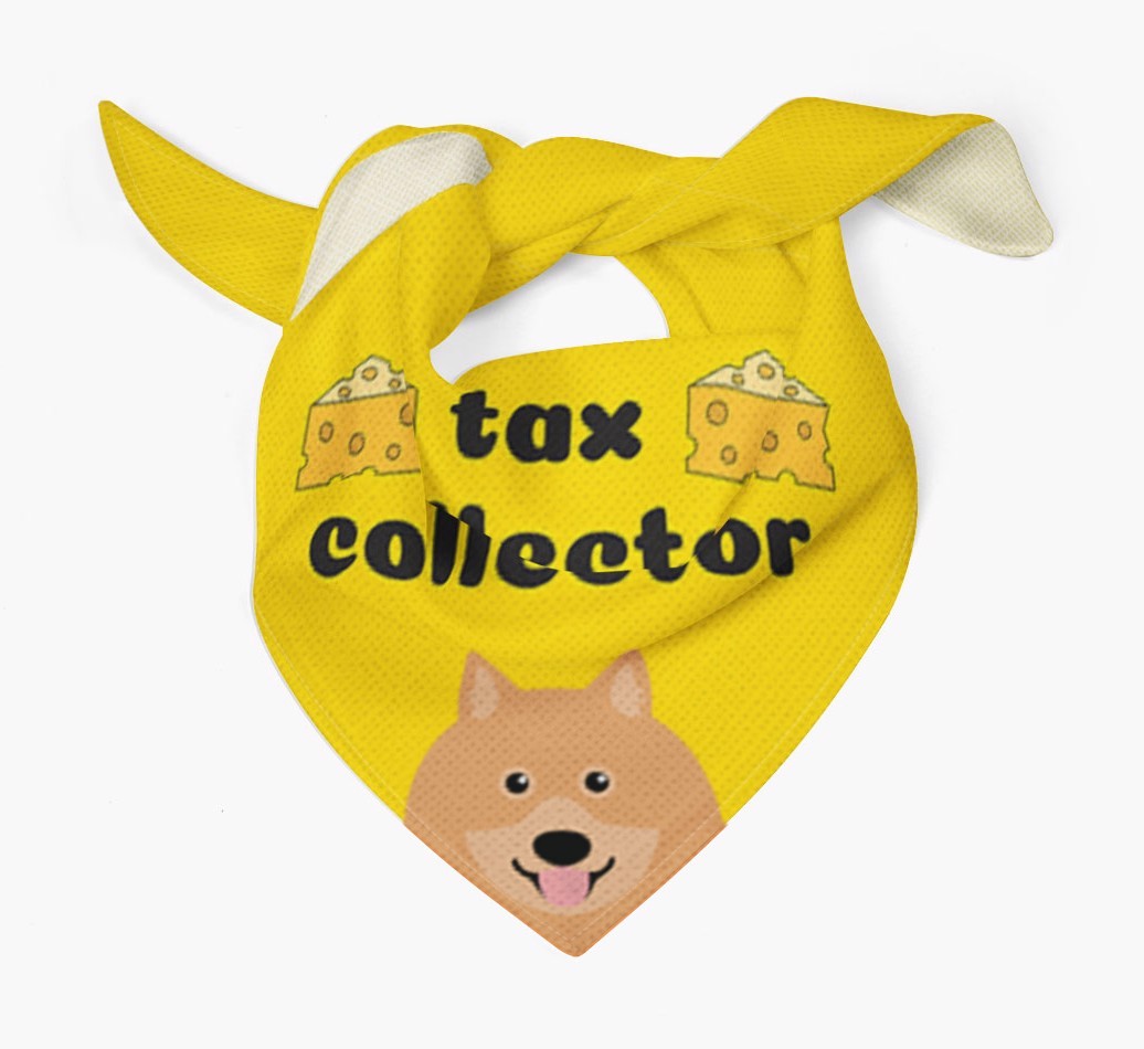 Tax Collector: Personalized {breedFullName} Bandana