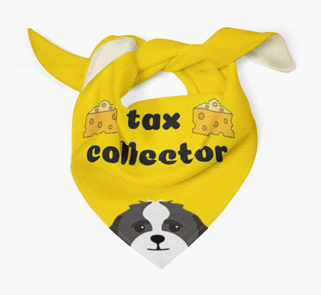 Tax Collector: Personalized {breedFullName} Bandana