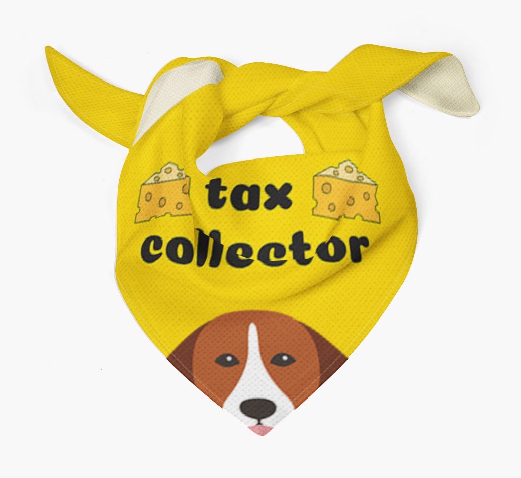 Tax Collector: Personalized {breedFullName} Bandana