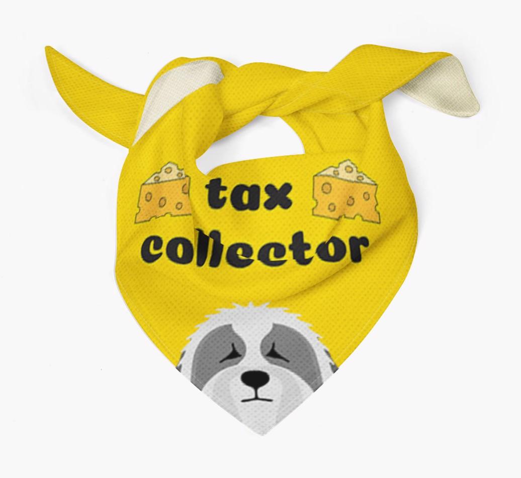 Tax Collector: Personalized {breedFullName} Bandana