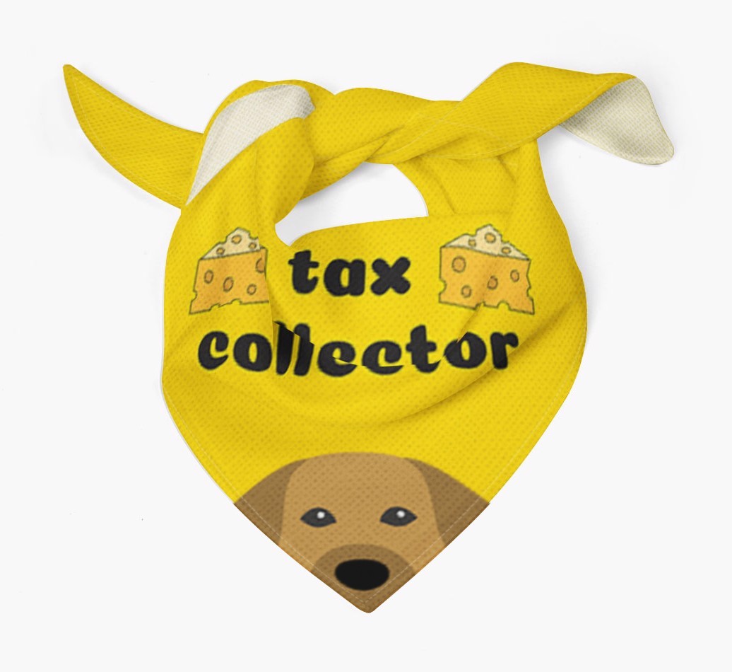 Tax Collector: Personalized {breedFullName} Bandana