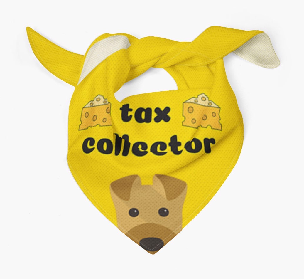 Tax Collector: Personalized {breedFullName} Bandana