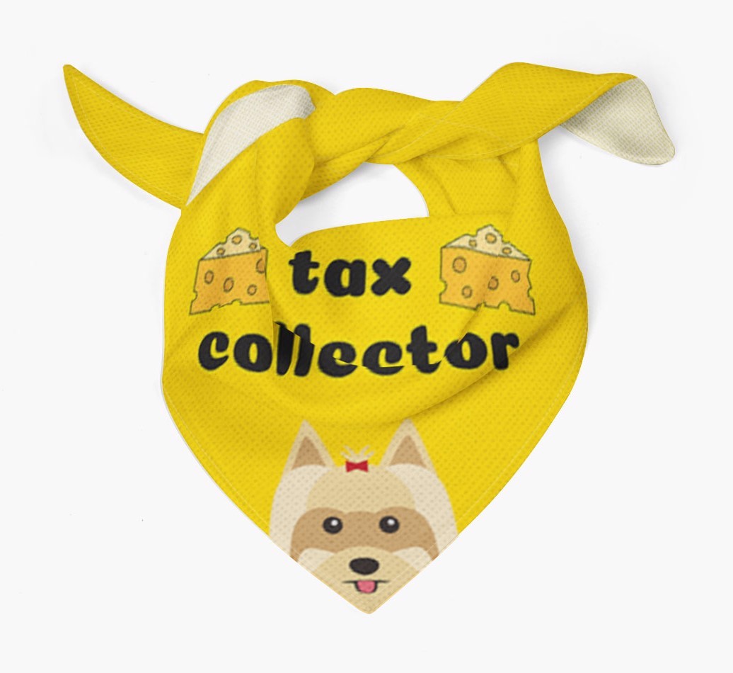 Tax Collector: Personalized {breedFullName} Bandana