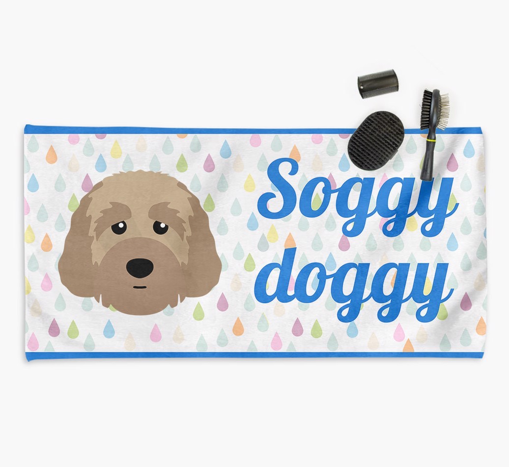 'Soggy Doggy' Towel for your {breedCommonName}