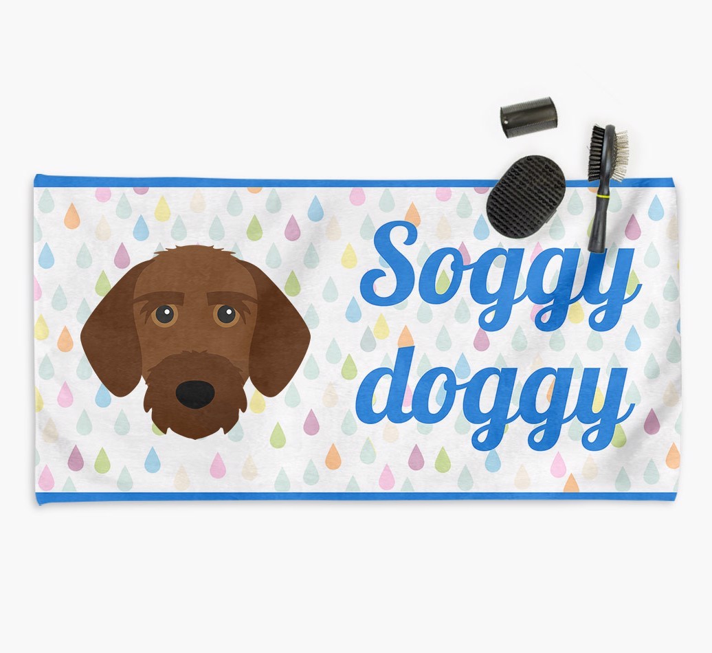 'Soggy Doggy' Towel for your {breedCommonName}