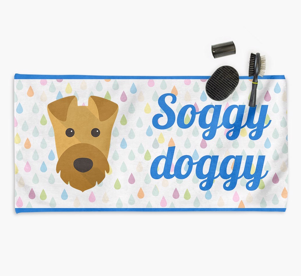 'Soggy Doggy' Towel for your {breedCommonName}