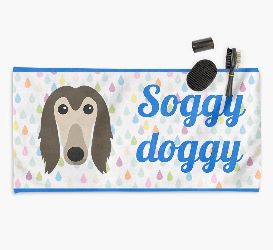 'Soggy Doggy' Towel for your {breedCommonName}