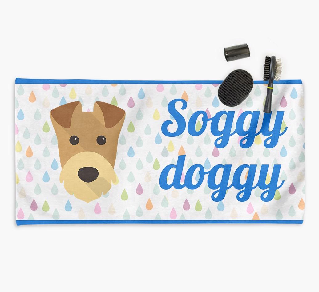 'Soggy Doggy' Towel for your {breedCommonName}