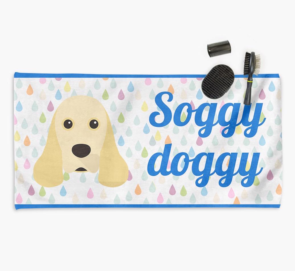 'Soggy Doggy' Towel for your {breedCommonName}