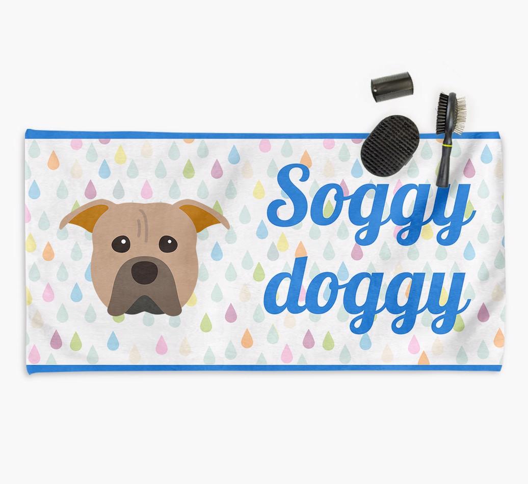 'Soggy Doggy' Towel for your {breedCommonName}