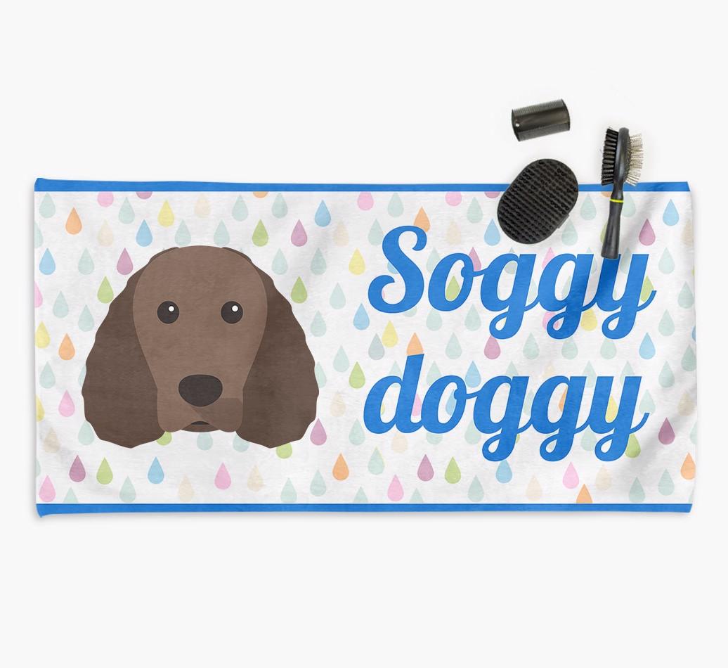 'Soggy Doggy' Towel for your {breedCommonName}