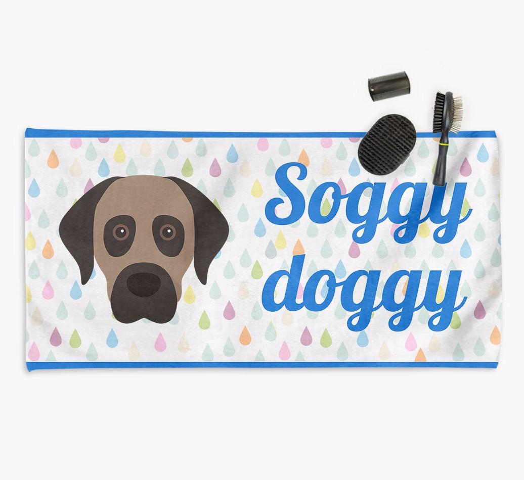 'Soggy Doggy' Towel for your {breedCommonName}
