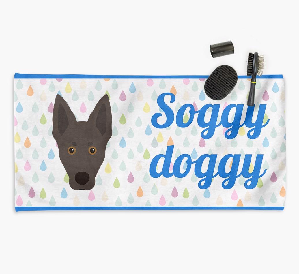 'Soggy Doggy' Towel for your {breedCommonName}