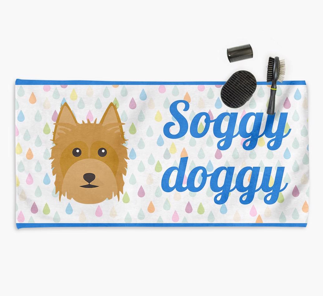 'Soggy Doggy' Towel for your {breedCommonName}