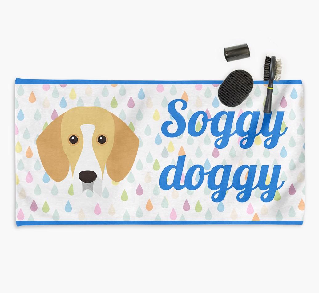 'Soggy Doggy' Towel for your {breedCommonName}