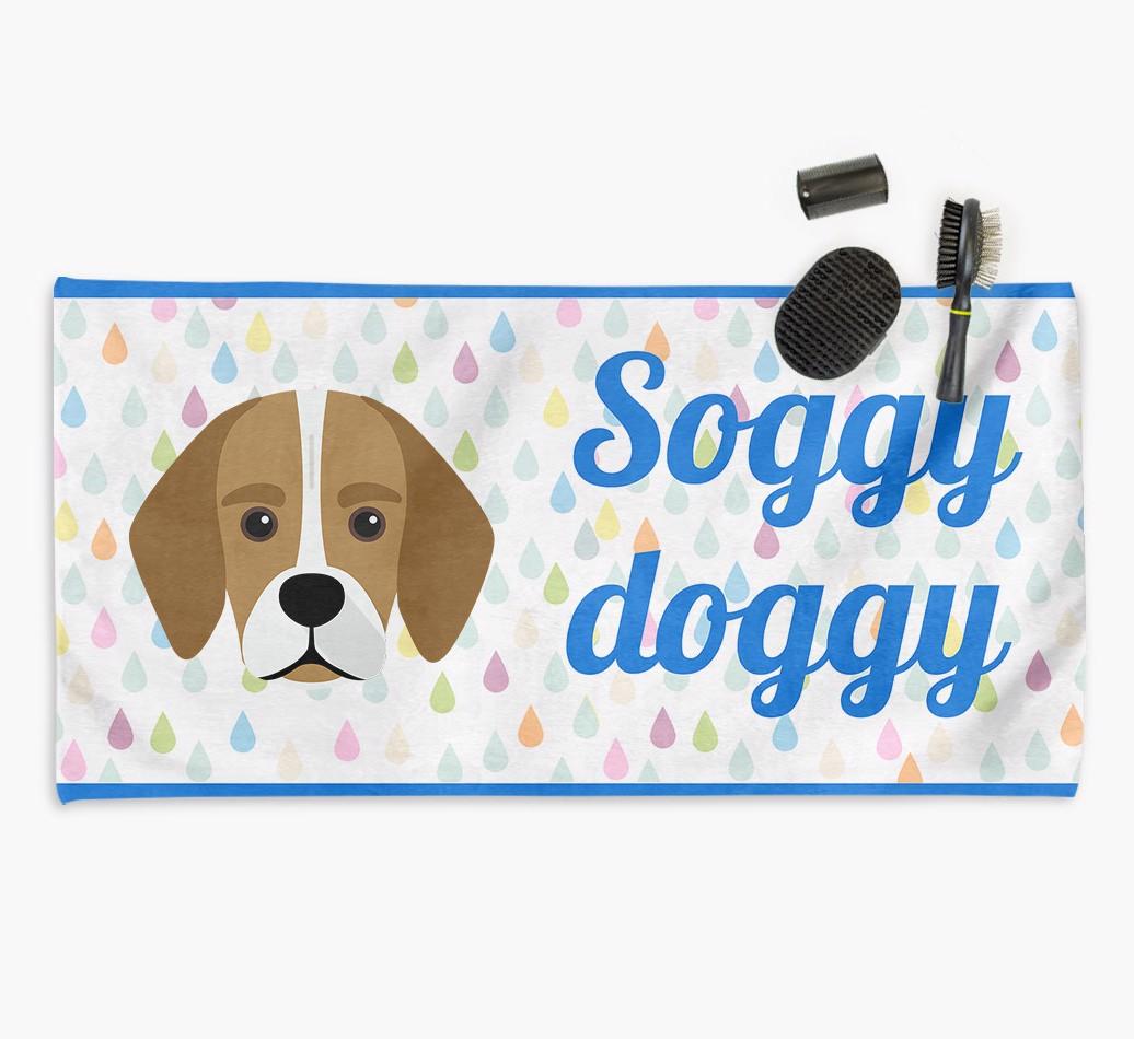 'Soggy Doggy' Towel for your {breedCommonName}