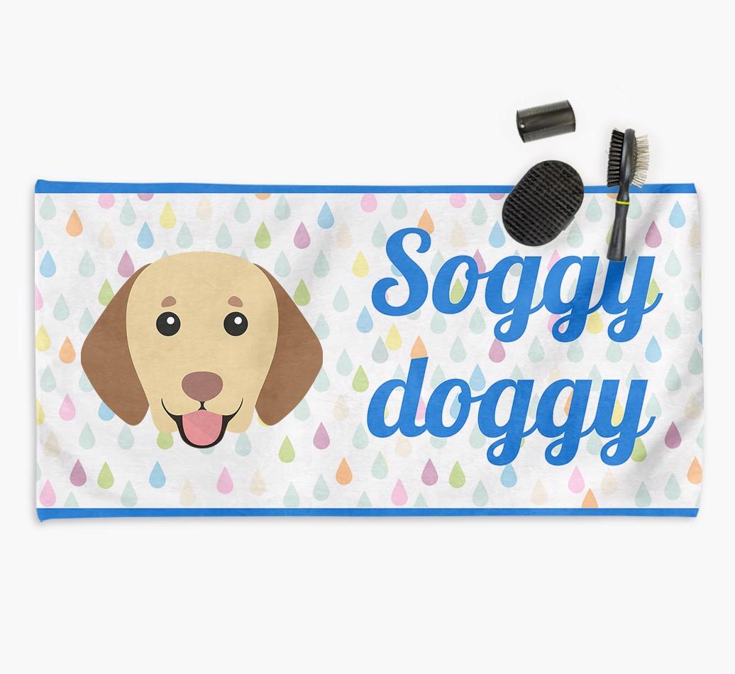 'Soggy Doggy' Towel for your {breedCommonName}
