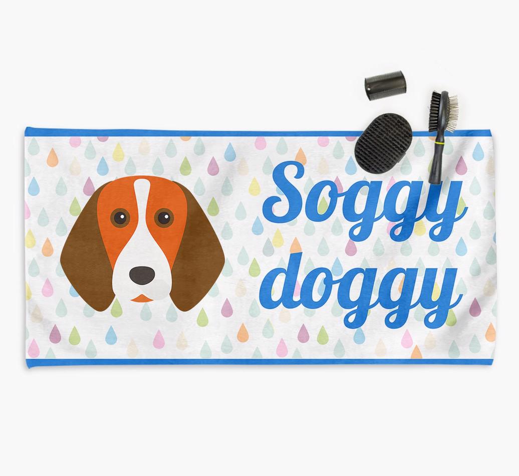 'Soggy Doggy' Towel for your {breedCommonName}