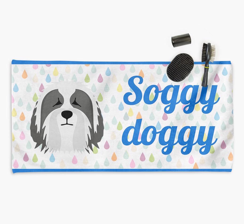 'Soggy Doggy' Towel for your {breedCommonName}