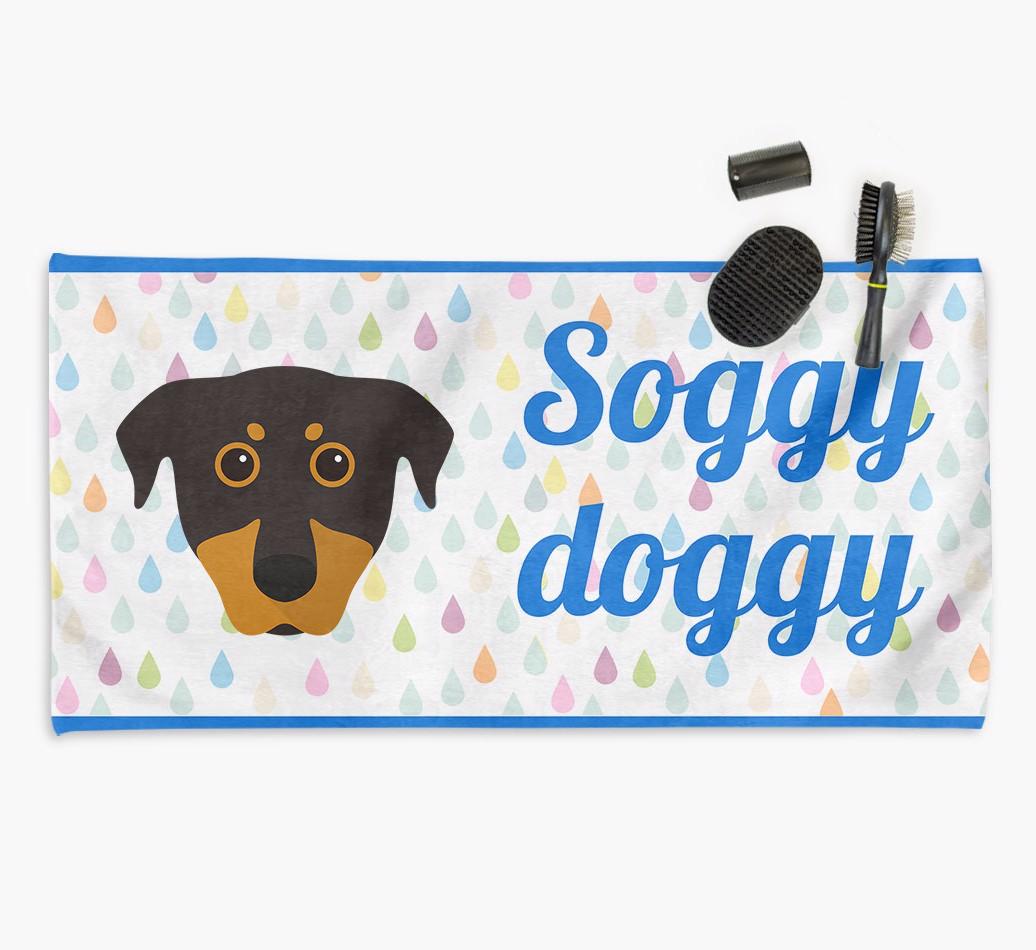 'Soggy Doggy' Towel for your {breedCommonName}