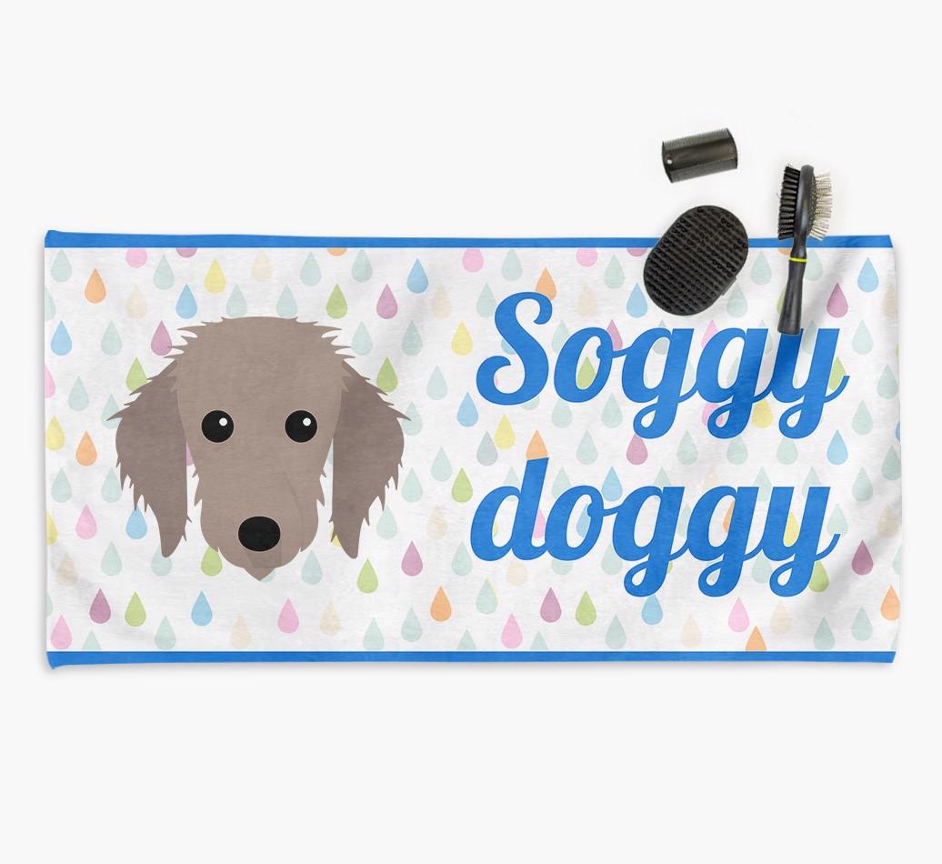 'Soggy Doggy' Towel for your {breedCommonName}