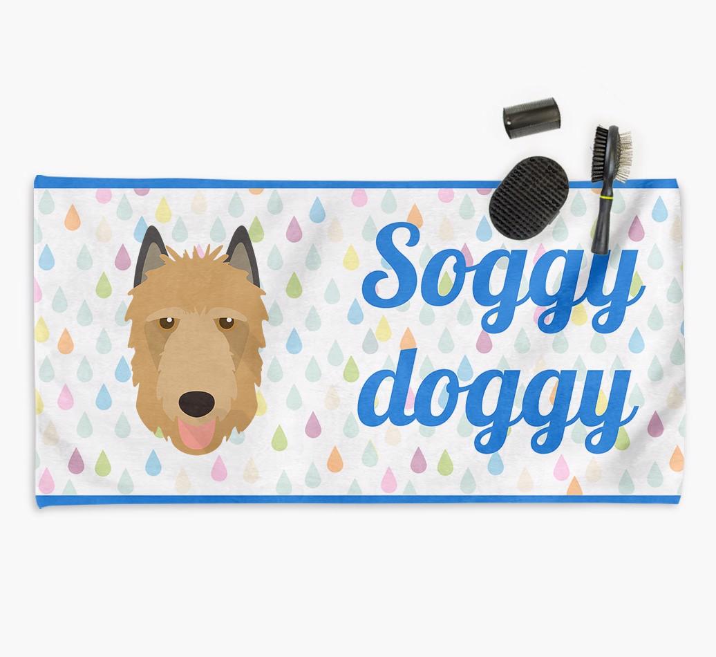 'Soggy Doggy' Towel for your {breedCommonName}