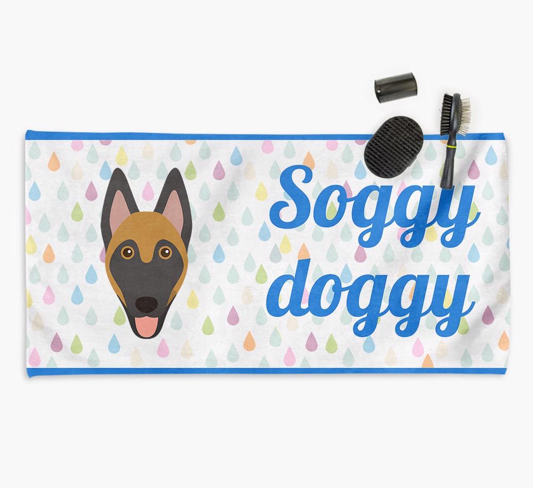 'Soggy Doggy' Towel for your {breedCommonName}