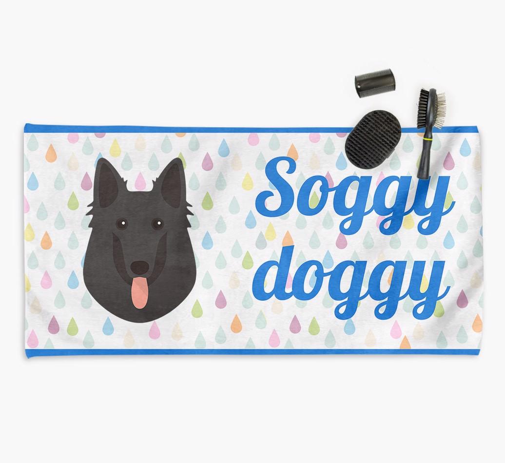 'Soggy Doggy' Towel for your {breedCommonName}