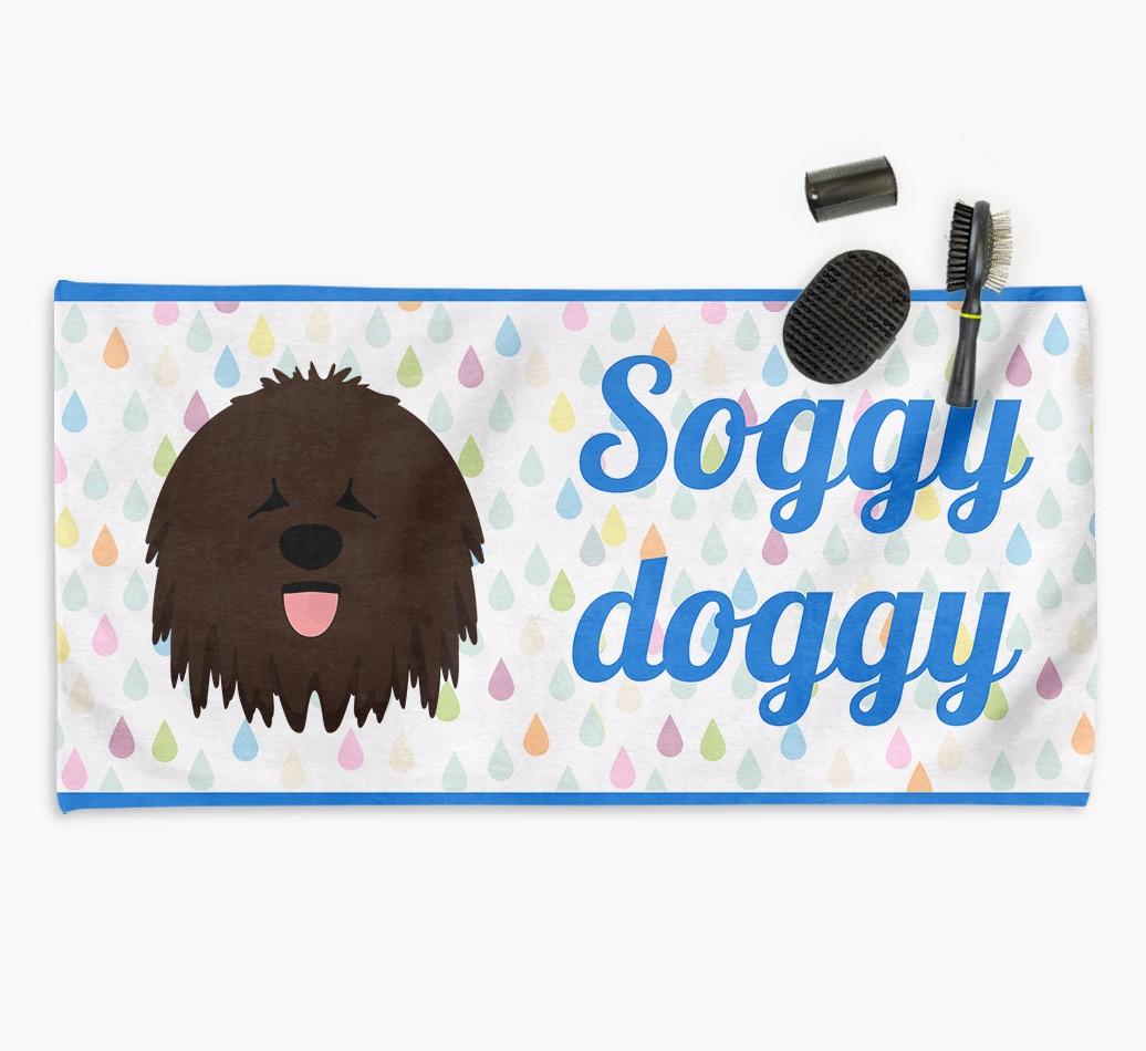 'Soggy Doggy' Towel for your {breedCommonName}